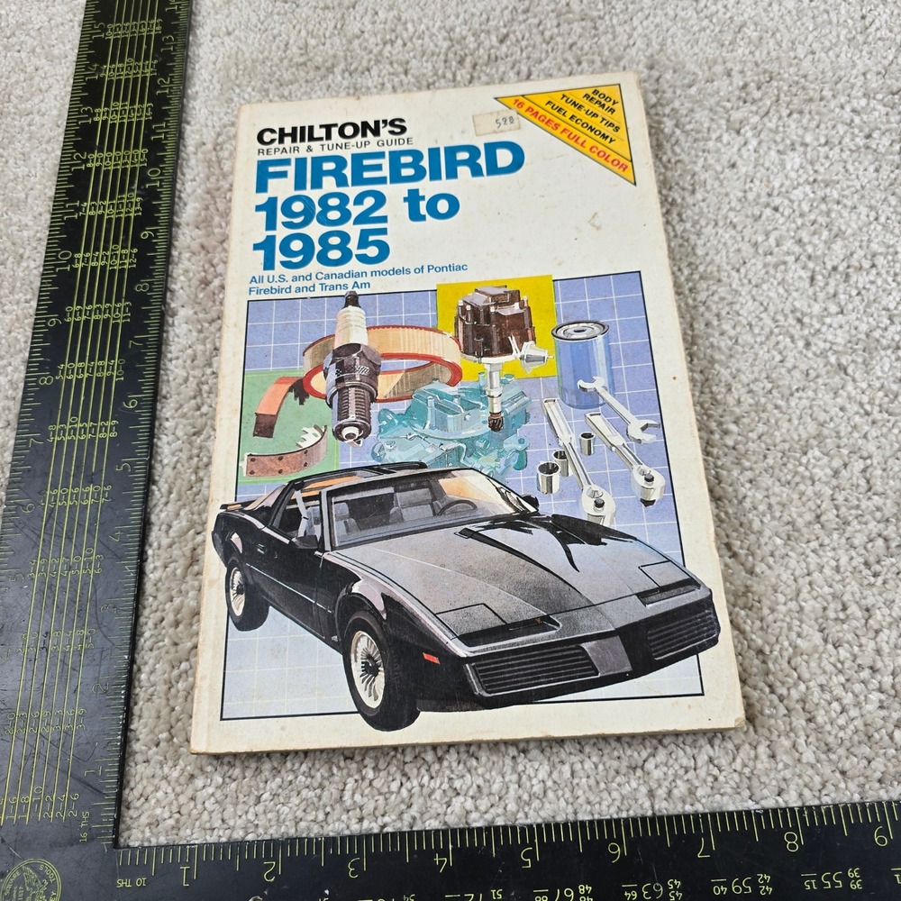 Chilton Repair Guide Pontiac Firebird 1982-1985‎ Trans Am Manual 7345